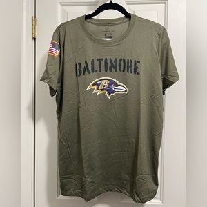 Women’s Nike Salute to Service Baltimore Ravens TShirt